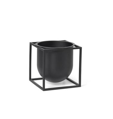 Kubus Flowerpot Audo Black L 14 x W 14 x H 14 cm SINGLE PIECES